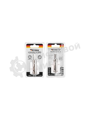 Коронка алмазная Kranz 16 мм с центровочным сверлом