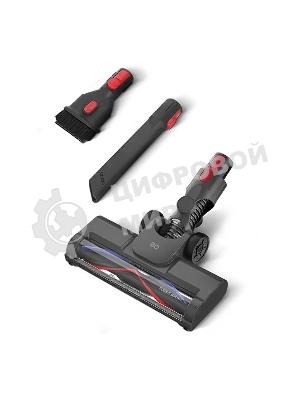 Пылесос вертикальный BQ VC0801H серый, питание от аккумулятора, 40 Вт, уборка сухая, пылесборник 0.5 л, работа от АКБ max 35 мин.