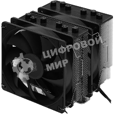 Кулер ID-COOLING SE-206-XT черный 120мм алюминий/медь 1800rpm 35db 4-pin 250W 156мм