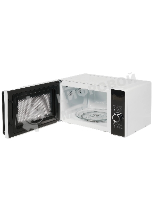 Микроволновая печь Pioneer MW356S белый, 23 л, 800 Вт, переключатели - сенсор, поворотный механизм