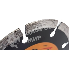 Диск алмазный отрезной сегментный Sparta 115 х 22,2 мм, сухая резка