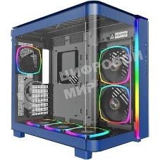Компьютерный корпус Montech King 95 Pro голубой без БП ATX 4x120мм 2x140мм 1x180мм 2xUSB3.0 audio bott PSU