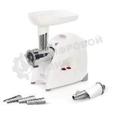 Мясорубка электрическая Аксион М641.04 белый, 2000 Вт