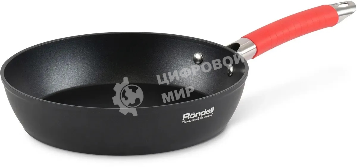 Сковорода Rondell Passion RDA-1931 круглая 26 см, покрытие: Xylan Plus ручка несъемная (без крышки) черный