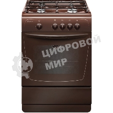 Плита газовая Gefest 1200-С7 К39 коричневый, конфорок 4 шт, духовка 63 л, 60 см x 85 см x 60 см
