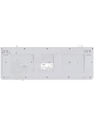 Клавиатура Acer OKW400 проводная, USB Type-A, белый