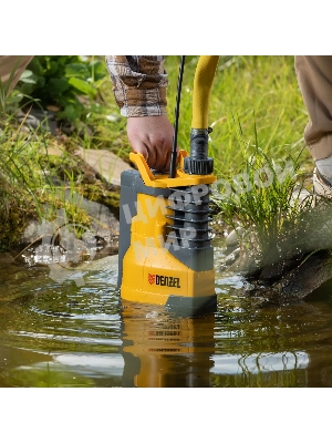 Дренажный насос Denzel DPХ450, 450 Вт, подъем 5 м, 9000 л/ч