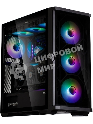 Компьютерный корпус ZALMAN Z10 DUO, ATX, BLACK, WINDOW, 2x3.5