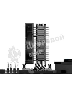 Кулер для процессора PCcooler RT400 BK CPU COOLER
