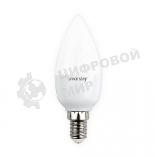Светодиодная (LED) лампа Smartbuy-C37-05W/4000/E14 свеча на ветру матовая