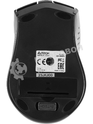 Мышь беспроводная A4Tech G9-500FS черный, 1200 dpi, радиоканал, USB, кнопки - 4