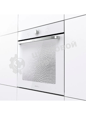 Духовой шкаф Gorenje BOS6737SYW, 77л, дверца с 2 стеклами, белый