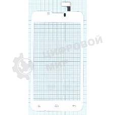 Сенсорное стекло (тачскрин) для Fly IQ441 Radiance, белое
