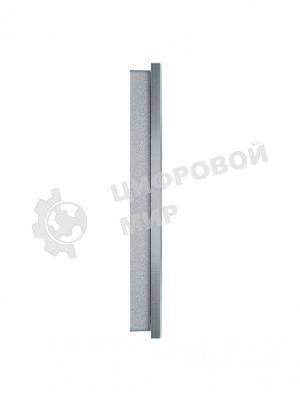 Рамка 2-местная IEK BRITE РУ-2-1-БрА металл алюминий