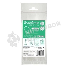 Стяжка кабельная SE IMT10025W 100х2.5 белый (уп. 100 шт)