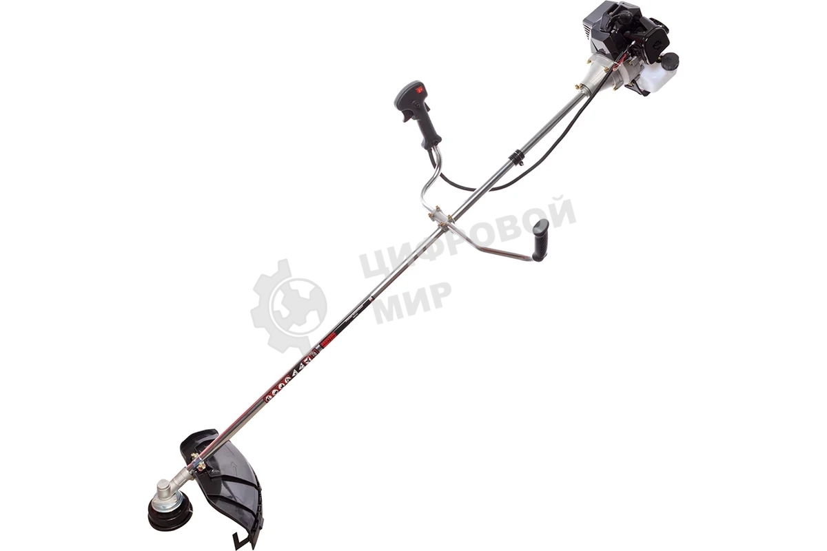 Триммер бензиновый RedVerg Basic Gb33C 1,4кВт/1,8л.с; 32,6 куб.см, прямая неразъемная штанга, велосипедная рукоятка, диск 3х лоп.- 255х25,4мм; леска-2,4мм; наплечный ремень; вес - 8 кг.