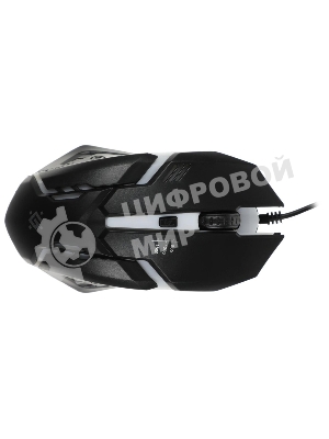 Комплект клавиатура+мышь Defender Glion C-123 проводной, USB, 1600 DPI, чёрный