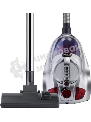 Пылесос Hyundai HYV-C4570 2400Вт серебристый/красный