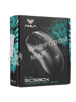 Мышь AULA SC580X black