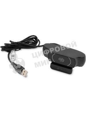 Веб-камера OKLICK OK-C016HD 1280x720, 30 кадр/с, USB Type-A, микрофон, универсальное крепление