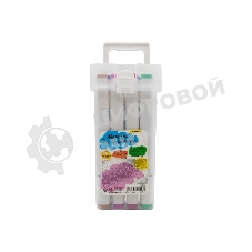 Набор маркеров для скетчинга Silwerhof 1509936, двойной пишущий наконечник, 1-7мм, 12 цветов, пластиковая коробка (12шт.)