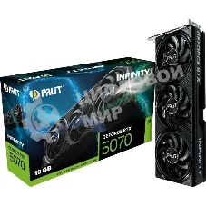 Видеокарта Palit PA-RTX 5070 INFINITY 3 12Gb RTX 5070 12Gb 192bit GDDR7 2325/28000 HDMIx1 DPx3 HDCP Ret