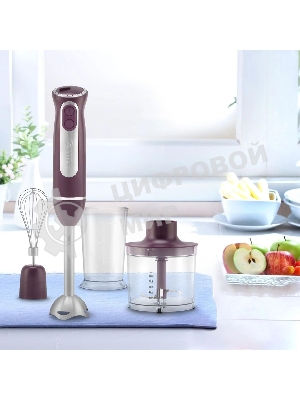 Блендер погружной Vitek VT-8535 бордовый