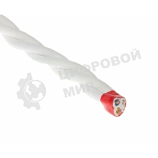 Провод ретро Bironi B1-434-71-50 3х1.5 матовый белый (уп. 50 м)