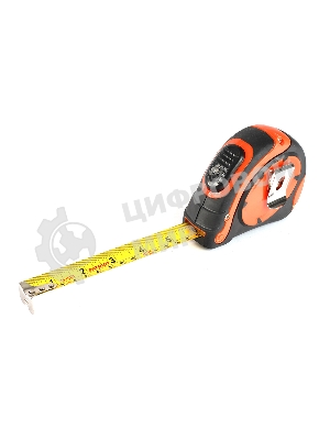 Рулетка PATRIOT MTA-7, автостоп, ударопрочный корпус, обрезиненная, 7,5м