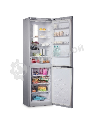 Холодильник Бирюса Б-M980NF металлик двухкамерный 240/130л морозилка снизу, No Frost