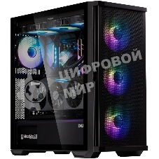 Компьютерный корпус ZALMAN Z10 DUO, ATX, BLACK, WINDOW, 2x3.5