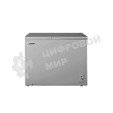 Морозильный ларь Kraft BD (W)-280SRX серебристый, 260л