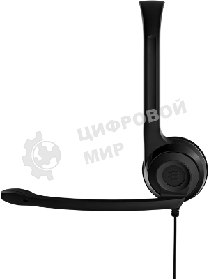 Гарнитура EPOS PC 3 Chat чёрный, проводная, 2 x mini jack 3.5 мм