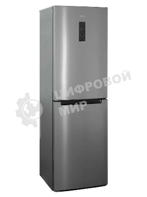 Холодильник Бирюса Б-I940NF нержавеющая сталь двухкамерный 210/130л морозилка снизу, No Frost