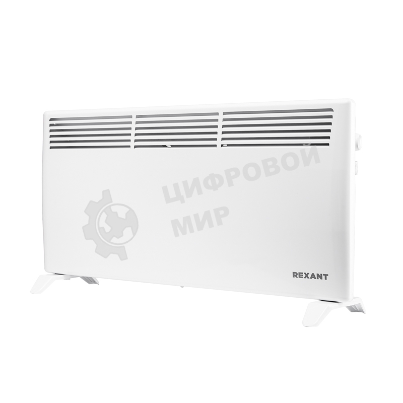 Конвектор электрический Rexant белый, 2000 Вт, 25 м2, термостат