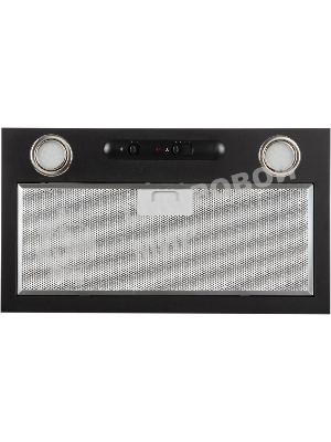 Вытяжка встраиваемая Elikor 52Н-400-П3Д черный, 50 см, 400 куб. м/ч, 57 дБ