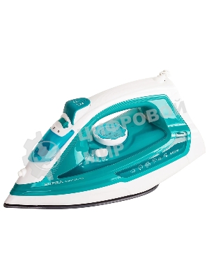 Утюг SUPRA IS-2414 2400 Вт голубой/белый