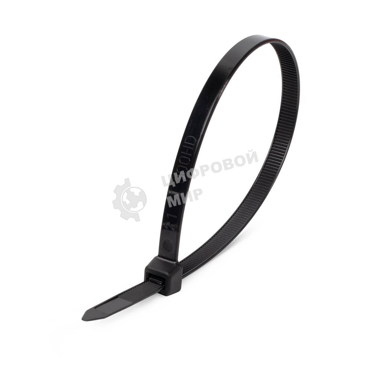 Нейлоновые стяжки Fortisflex КСС 8х500 черный 100 штук