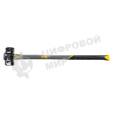 Кувалда с клиновидным бойком Denzel 3,6 кг, фибергласовая рукоятка c TPR