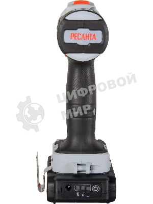 Дрель-шуруповерт Ресанта ДА-20-2ЛК-Б, 20 В, 2 Ач, 55 Нм, щеточный
