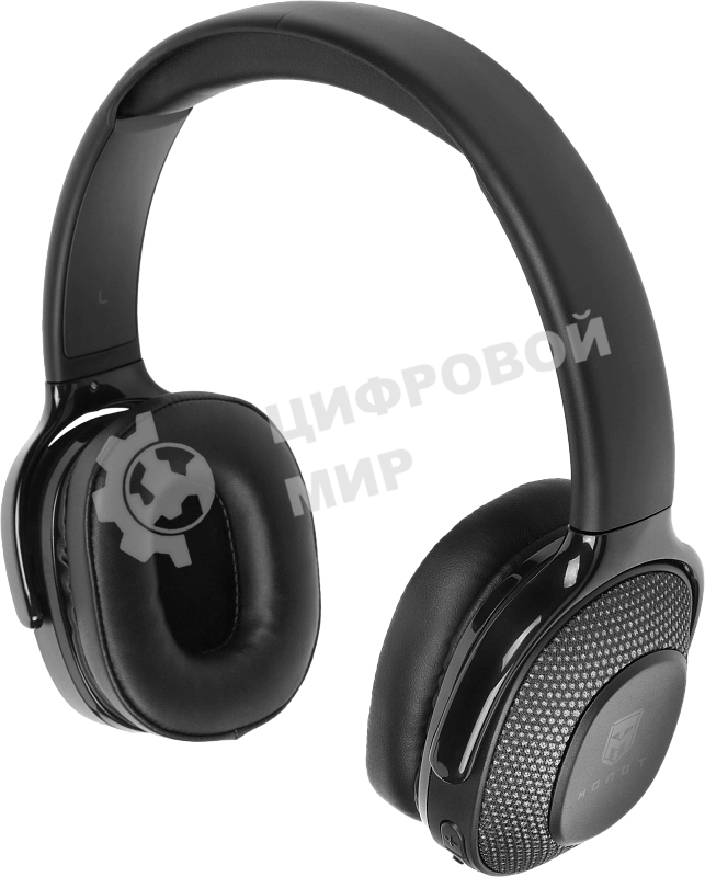 Беспроводные наушники URAL Молот Н100 черный, накладные, Bluetooth