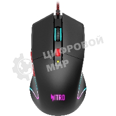 Мышь проводная Acer Nitro OMW301 черный, 7200 dpi, USB, кнопки - 6