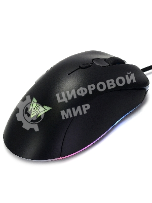 Мышь проводная Crown CMGM-904 черный, 7000 dpi, USB, кнопки - 7