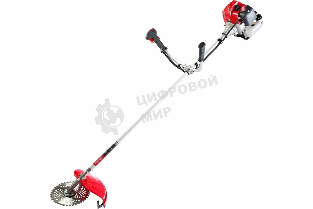 Триммер бензиновый Победа ТБ 143 (1+1), раб. объем 43сс, 2,5 л.с., 