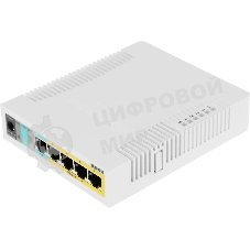 Коммутатор Mikrotik CSS106-1G-4P-1S 5PORT 1000M 1SFP