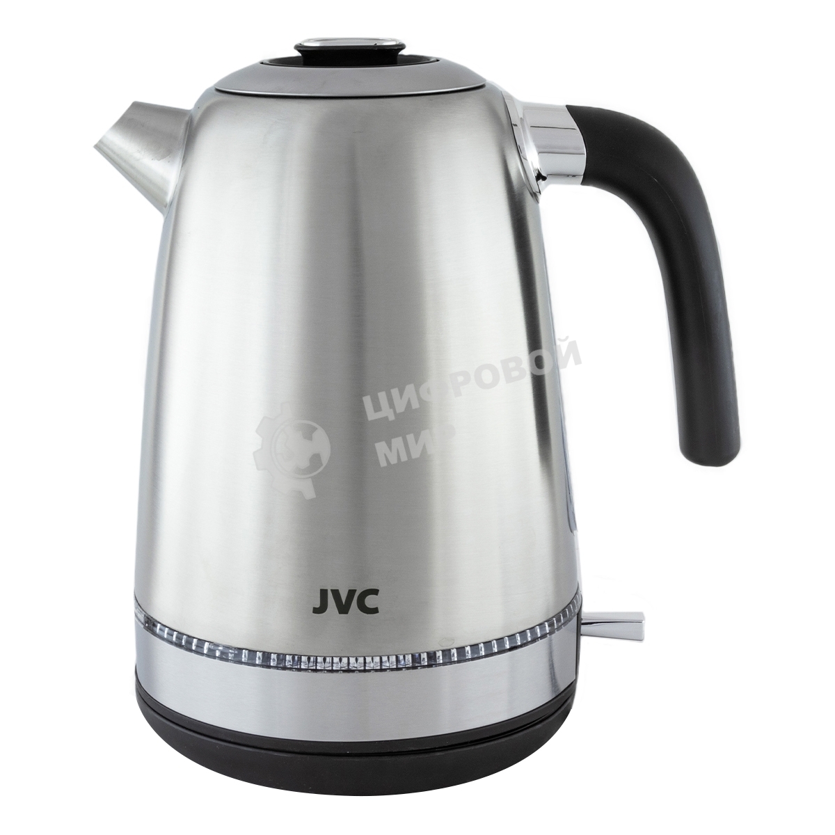 Чайник электрический JVC JK-KE1720 1.7 л, 2200 Вт, серебристый