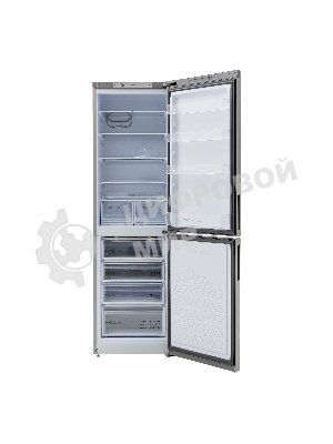 Холодильник Бирюса М6149 металлик двухкамерный 245/135 л морозилка снизу, автоматическое оттаивание