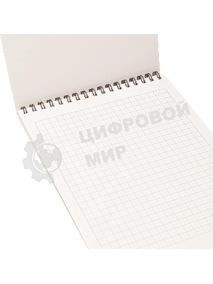 Блокнот Silwerhof Одинокий воин, A5, обложка картон, 60 л. клетка, гребень (2 шт)