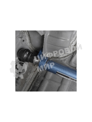 Растяжка гидравлическая Stels 51356 10 т, 17 предметов, 7 сменных насадок, в пласт. кейсе на колесах