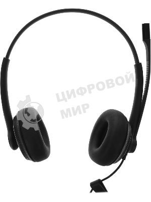 Гарнитура проводная YEALINK YHS34 Dual Дуо, Проводная, HD звук, QD, RJ9, шт